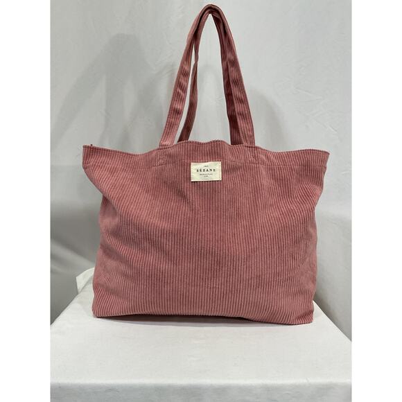 S�zane 'Velvet' Brown Tote Bag - Picture 2 of 4